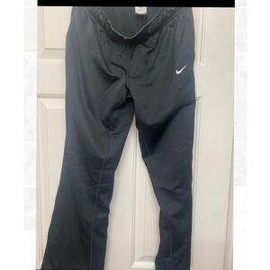 Nike Black Therma-fit Sweats Straight Leg